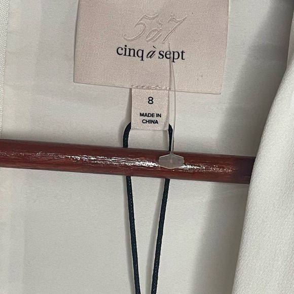 NWTs Cinq a Sept Sierra Wrap Minidress Size 8 - Picture 7 of 13